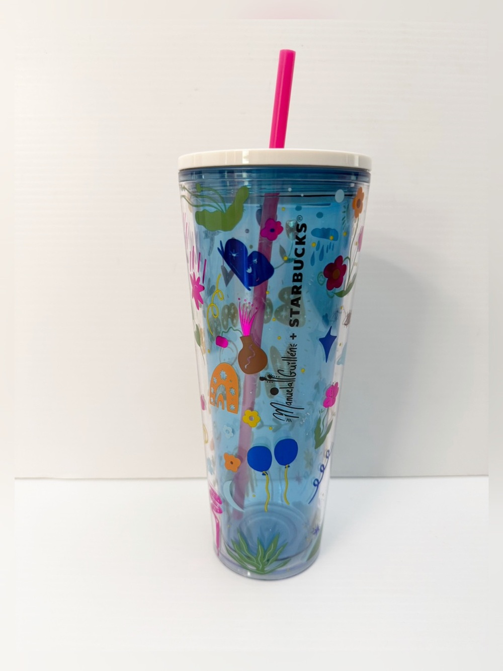 Starbucks "Buenas Vibras" 24oz Venti Cold Cup Tumbler